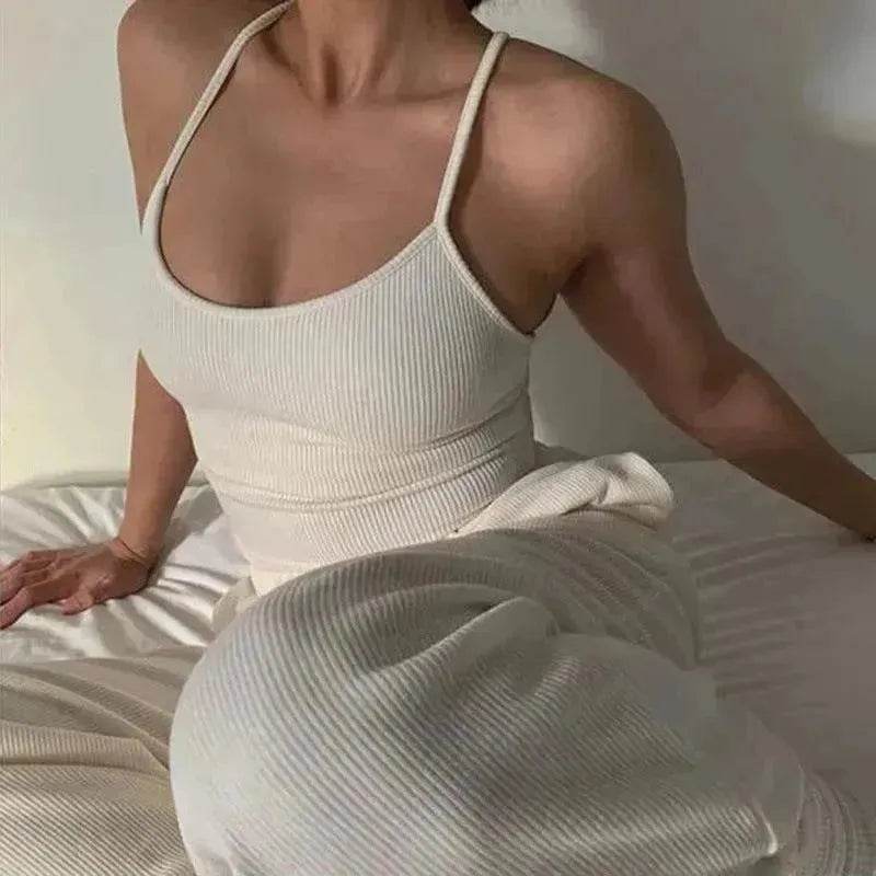 Simple Small Camisole Women's Inner Top - Velora