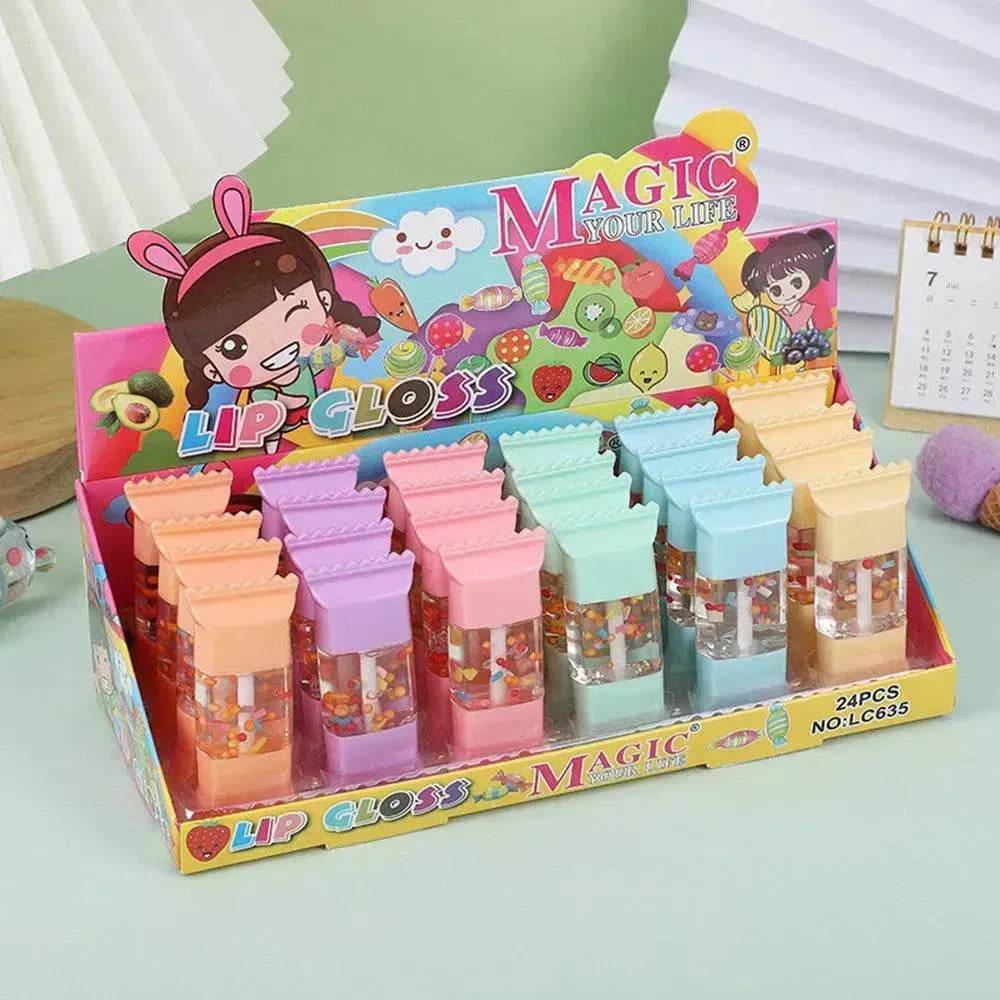 Six Color Fruit Candy Transparent Moisturizing Lip Oil - Velora