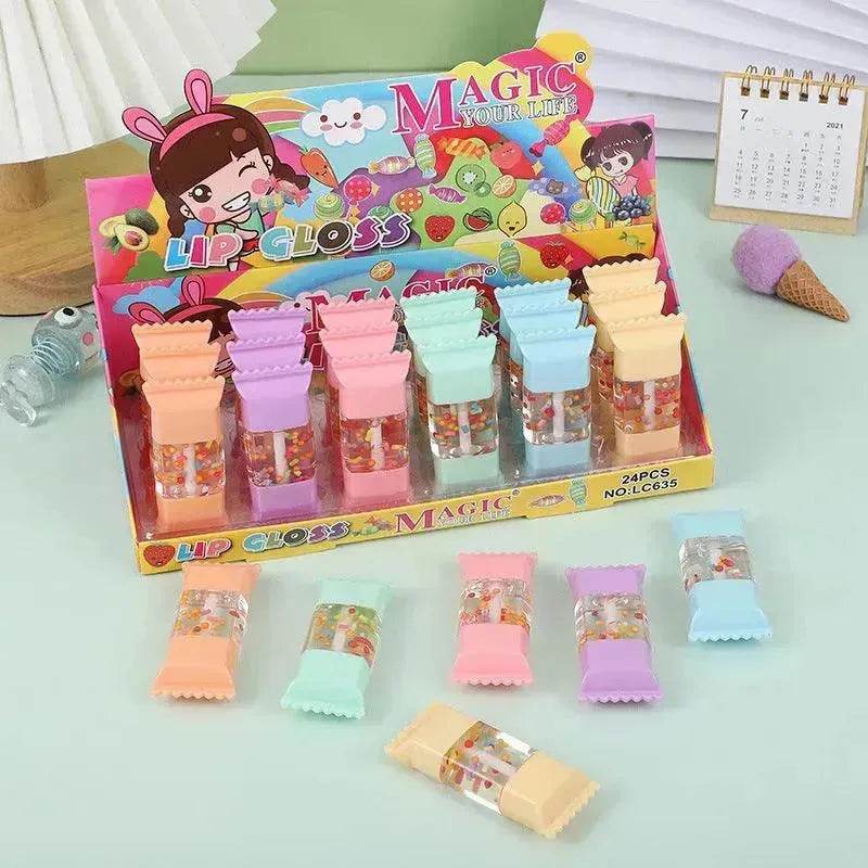 Six Color Fruit Candy Transparent Moisturizing Lip Oil - Velora
