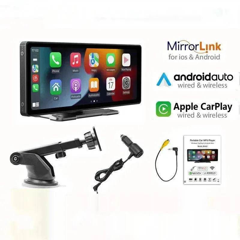 Smart 10.26-inch PND Wireless Car play MP5 Player LED Camera Reversing Control Rear view Camera - Velora