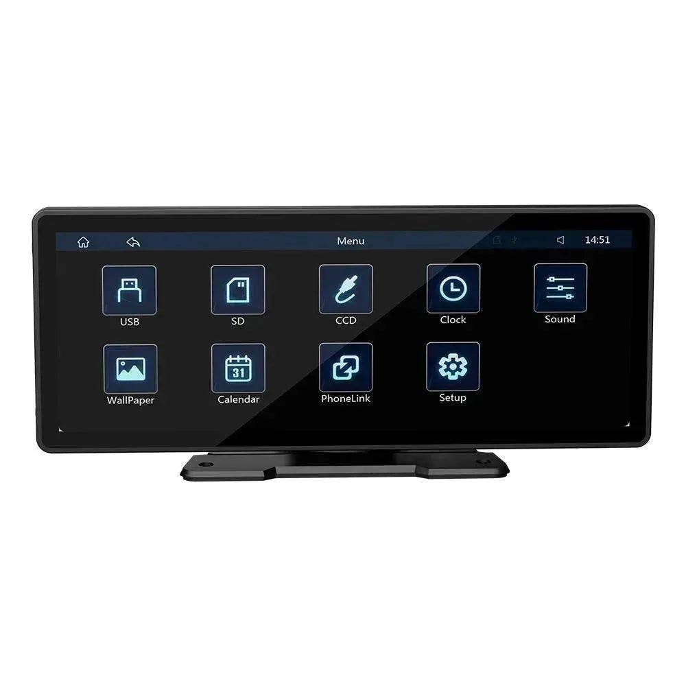 Smart 10.26-inch PND Wireless Car play MP5 Player LED Camera Reversing Control Rear view Camera - Velora