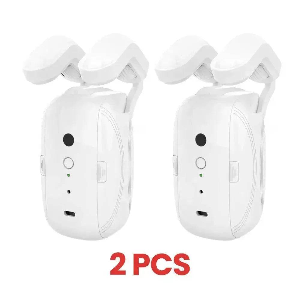 Smart Intelligent Curtain Opener Robot Motor BT Voice Control Switch Electric Curtain Robot APP Control Timer Setup Compatible with Home for Roman Rod - Velora