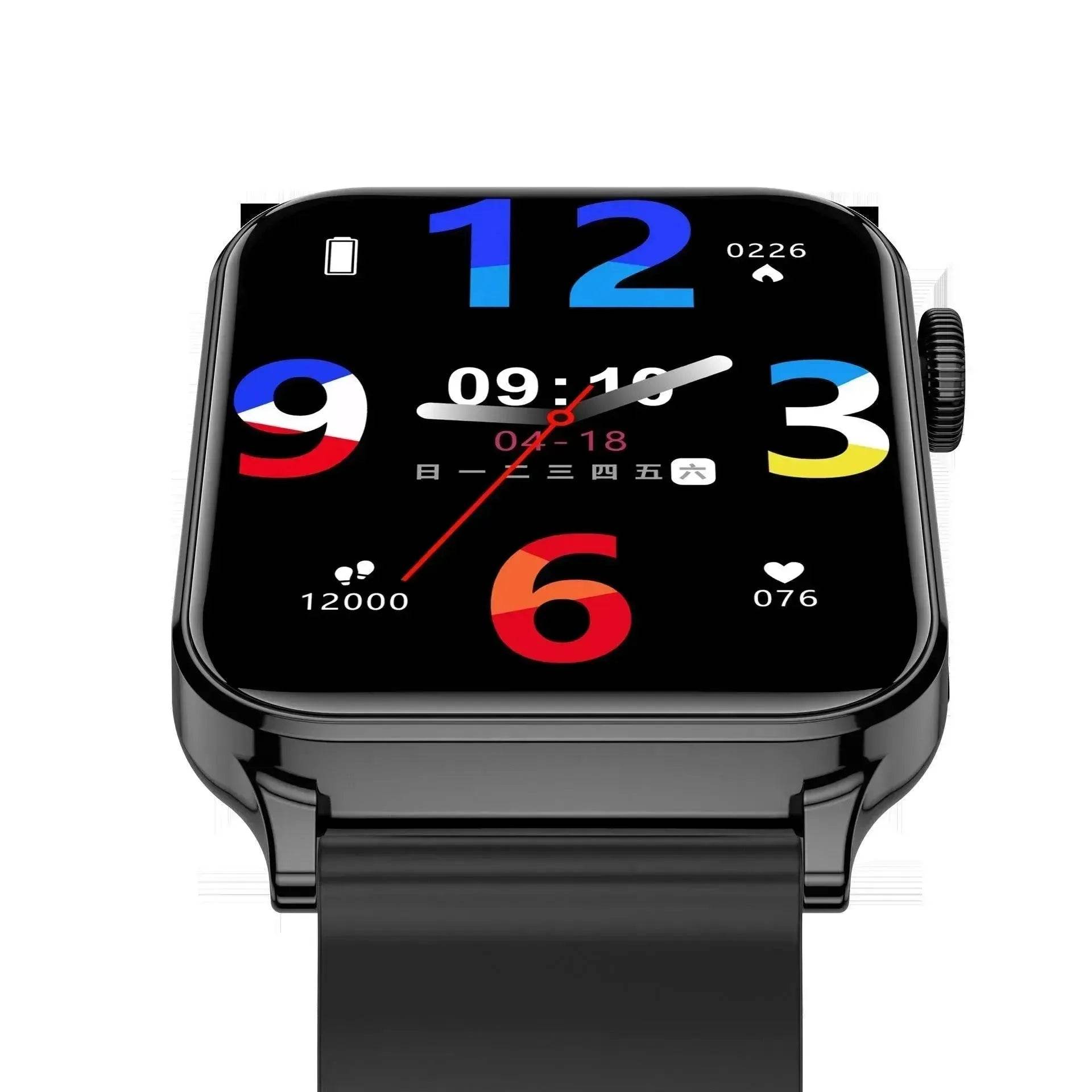 Smart Watch Real-time Sleep Blood Pressure Blood Oxygen Exercise Monitoring Watch Men And Women - Velora