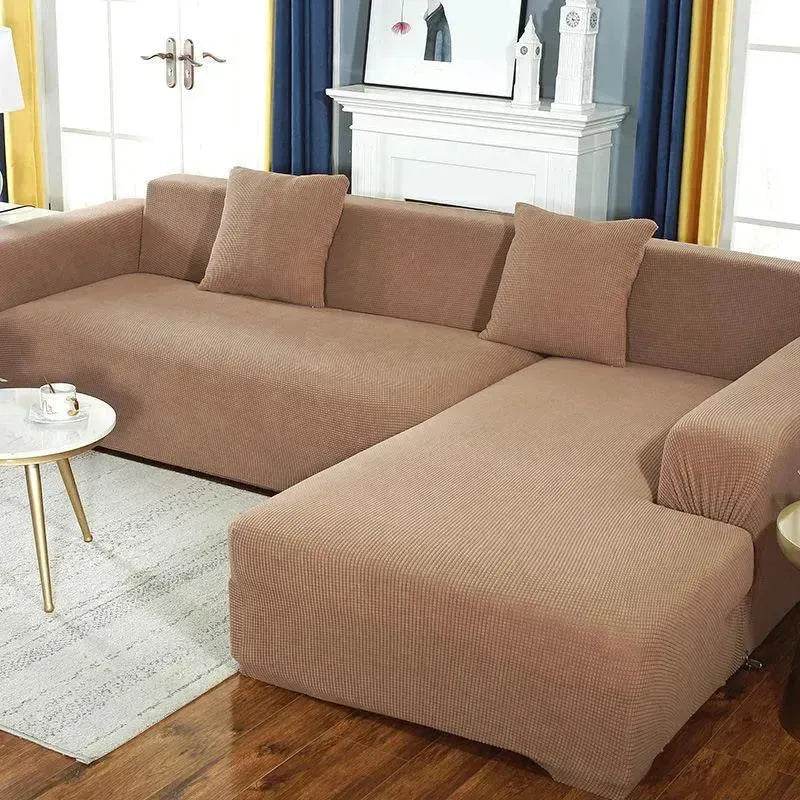 Sofa Cover, Full Wrap Cover & Thick Elastic - Velora