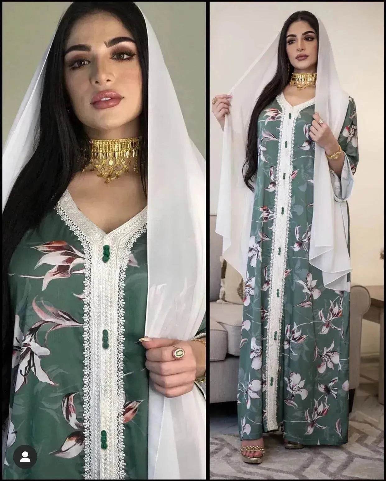 Southeast Asia Malaysia Arab Women's Clothing Dress - Velora