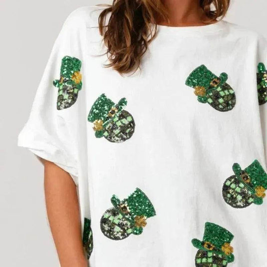 St Patrick Top Loose T-shirt For Women - Velora