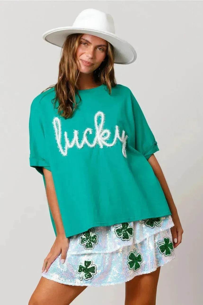 St Patrick Top Loose T-shirt For Women - Velora