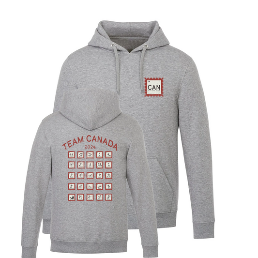 CANADA STAMP HOODIE (UNISEX) - Velora