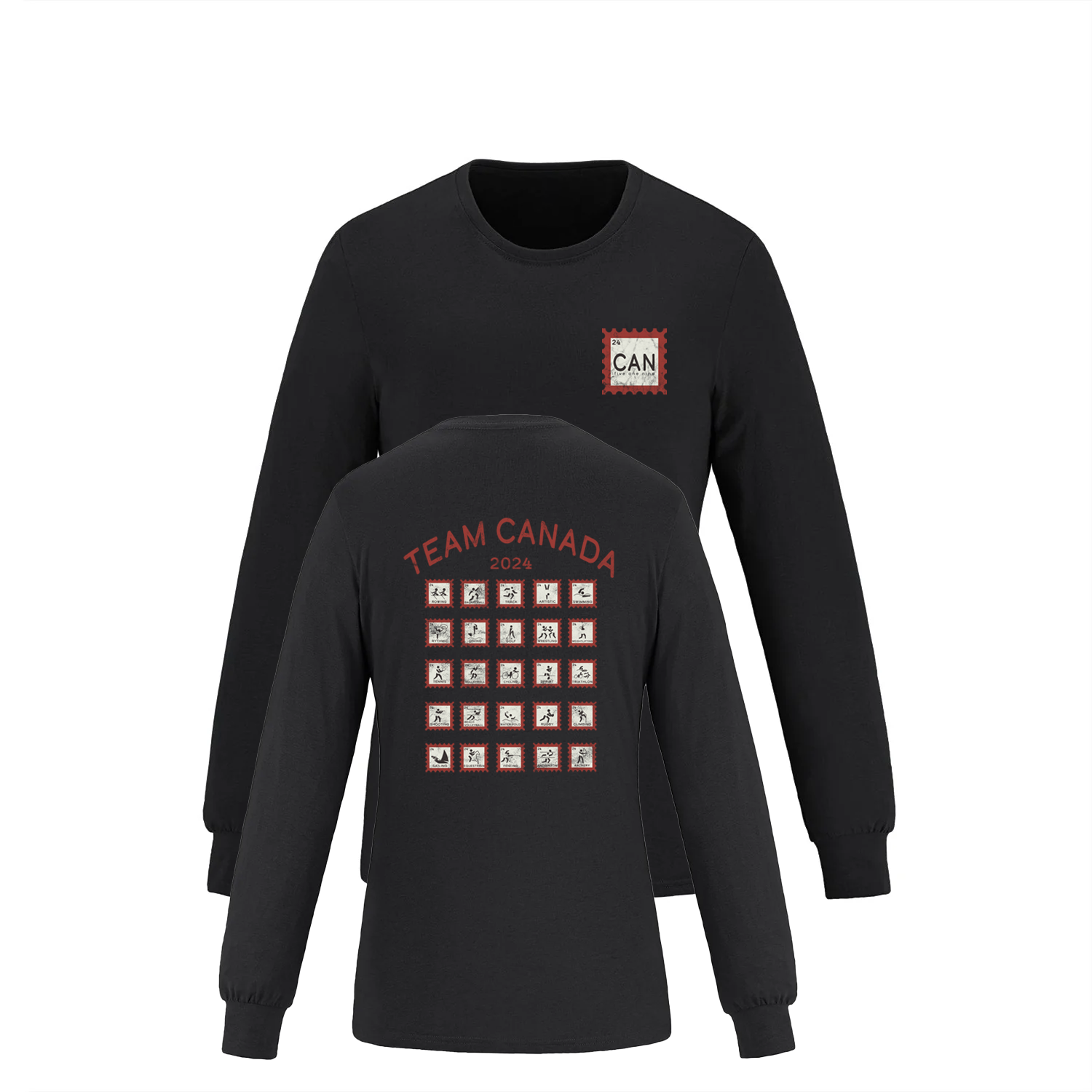 CANADA STAMP LONG SLEEVE (WOMENS) - Velora