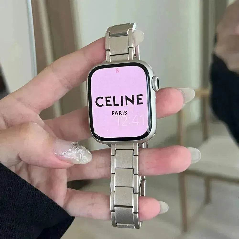 Starlight Color Metal Stainless Steel Watch Strap - Velora