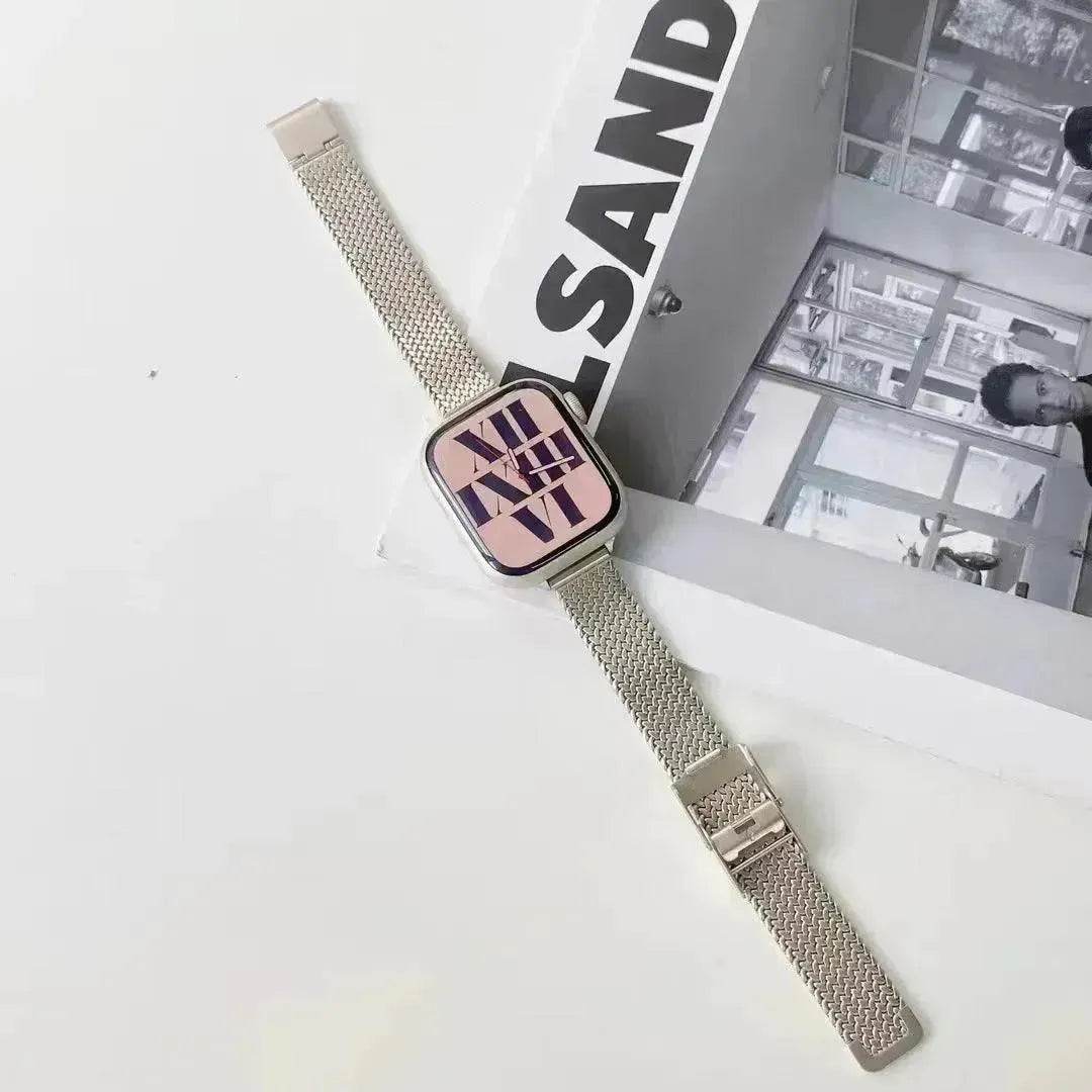 Starlight Color Metal Stainless Steel Watch Strap - Velora