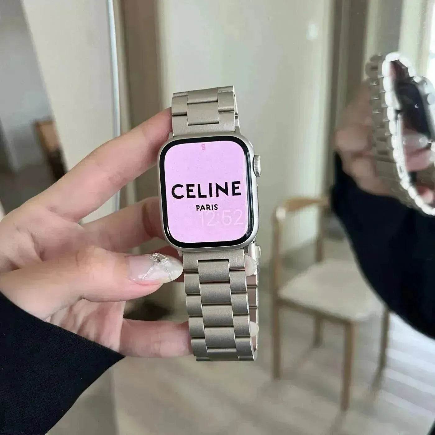 Starlight Color Metal Stainless Steel Watch Strap - Velora