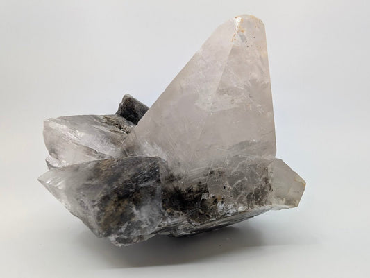 Striking Dogtooth Calcite with Dendritic Inclusions