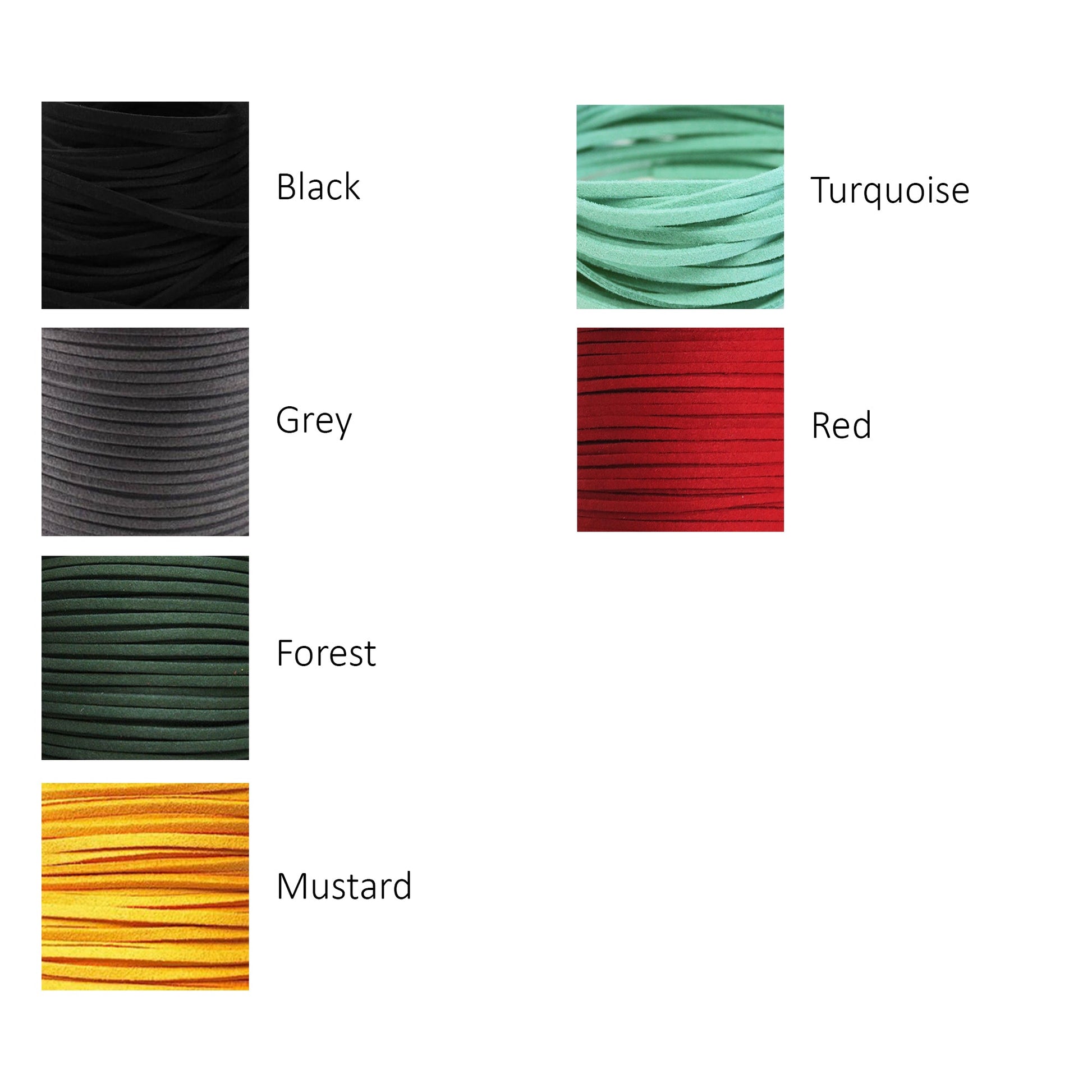 Itty Bitty Suede Bows | 14 Colours Available - Velora