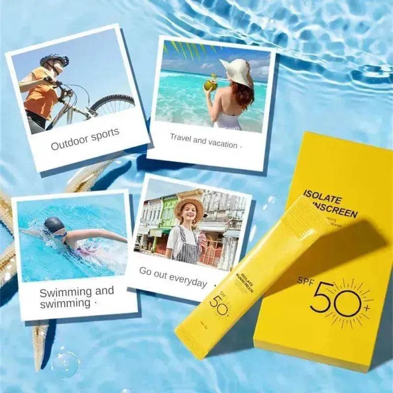 Sunscreen Face UV Protection Isolation Summer Male And Female Students Military Training Sunscreen Lotion - Velora