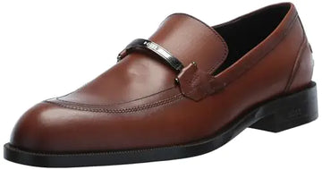 BOSS Tayil Fine Leather Loafer Acorn 8.5