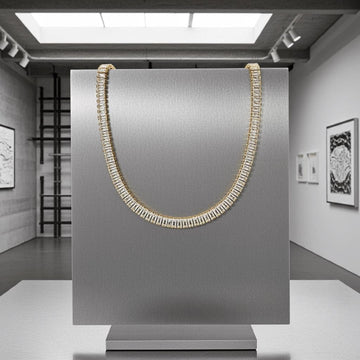 Zirconia Diamonds Tennis Necklace