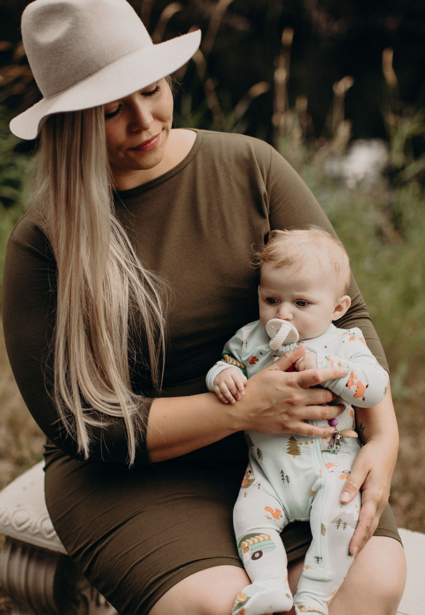 Taryn 3/4 Sleeve Maternity and Nursing Dress - Velora Luxury Fashion