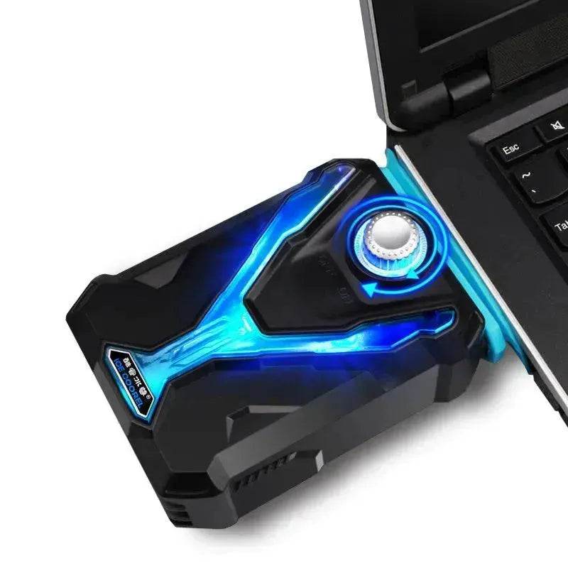 The Best Smart ICE COOREL Laptop Fan Cooler Notebook Cooler Portable Cooling pad for Laptop Notebook Computer - Velora