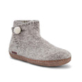 The Daisy - Grey with Leather - Velora Luxury Fashion