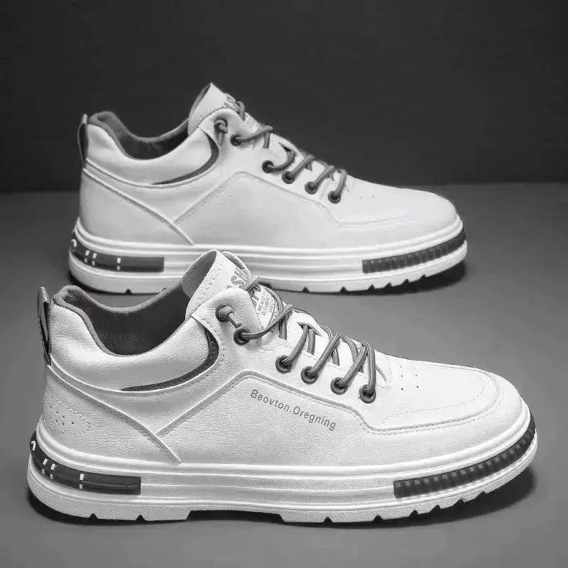 Thick Bottom Non-slip Wear-resistant Work Sneaker Shoes for Men - Velora