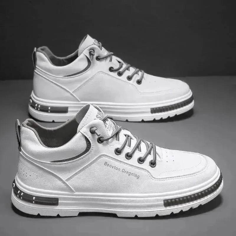 Thick Bottom Non-slip Wear-resistant Work Sneaker Shoes for Men - Velora