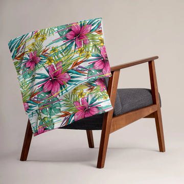 Throw Blanket - Floral