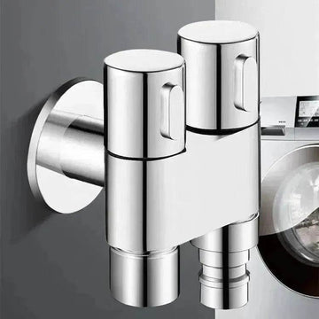 Toilet Spray Cleaner Toilet Booster Spray Gun Double Control Angle Valve Brass Faucet