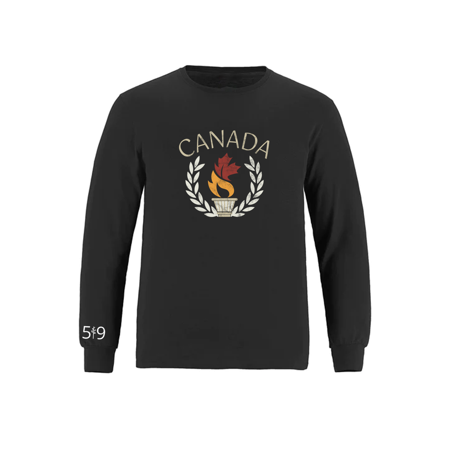 CANADA TORCH LONG SLEEVE (YOUTH) - Velora