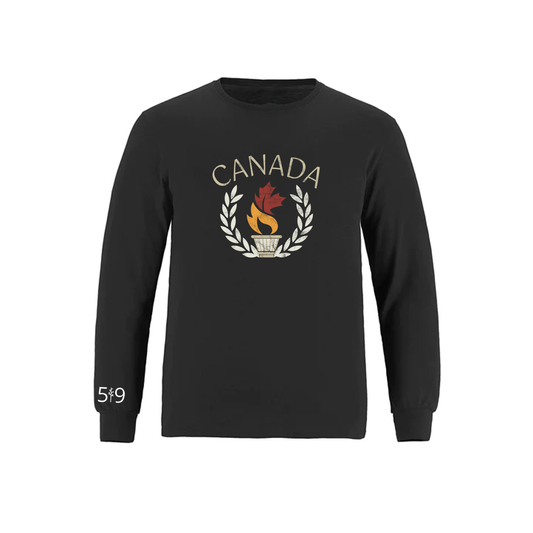 CANADA TORCH LONG SLEEVE (YOUTH) - Velora