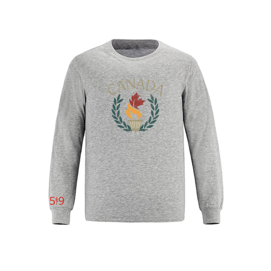 CANADA TORCH LONG SLEEVE (YOUTH) - Velora