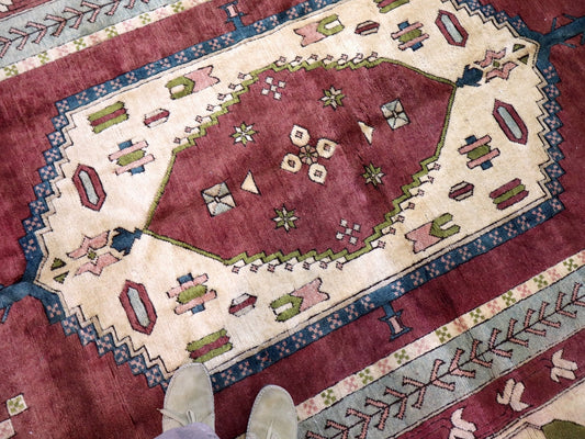 Turkish Niğde Rug | 7' 6" x 11' 6" - Velora