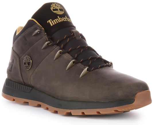 Timberland Sprint Trekker Mid Men's Grey Nubuck Boots 7.5