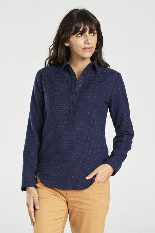 United By Blue Womens Lore Wool Blended Shirt - Velora
