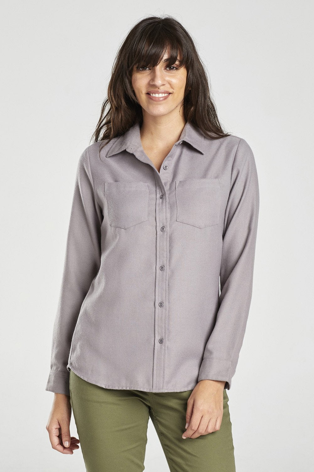 United By Blue Womens Pinedale Wool Blend Shirts - Velora