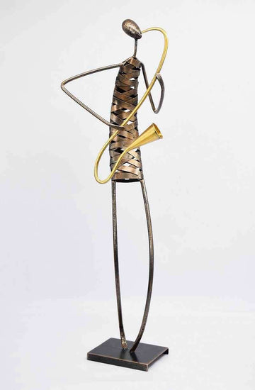 Peterson Housewares Jazz-Themed Metal Art Sculpture - Velora Luxury Fashion