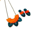 Unique Jewelry Set with Bib Necklace and Statement Earrings - Velora Luxury Fashion