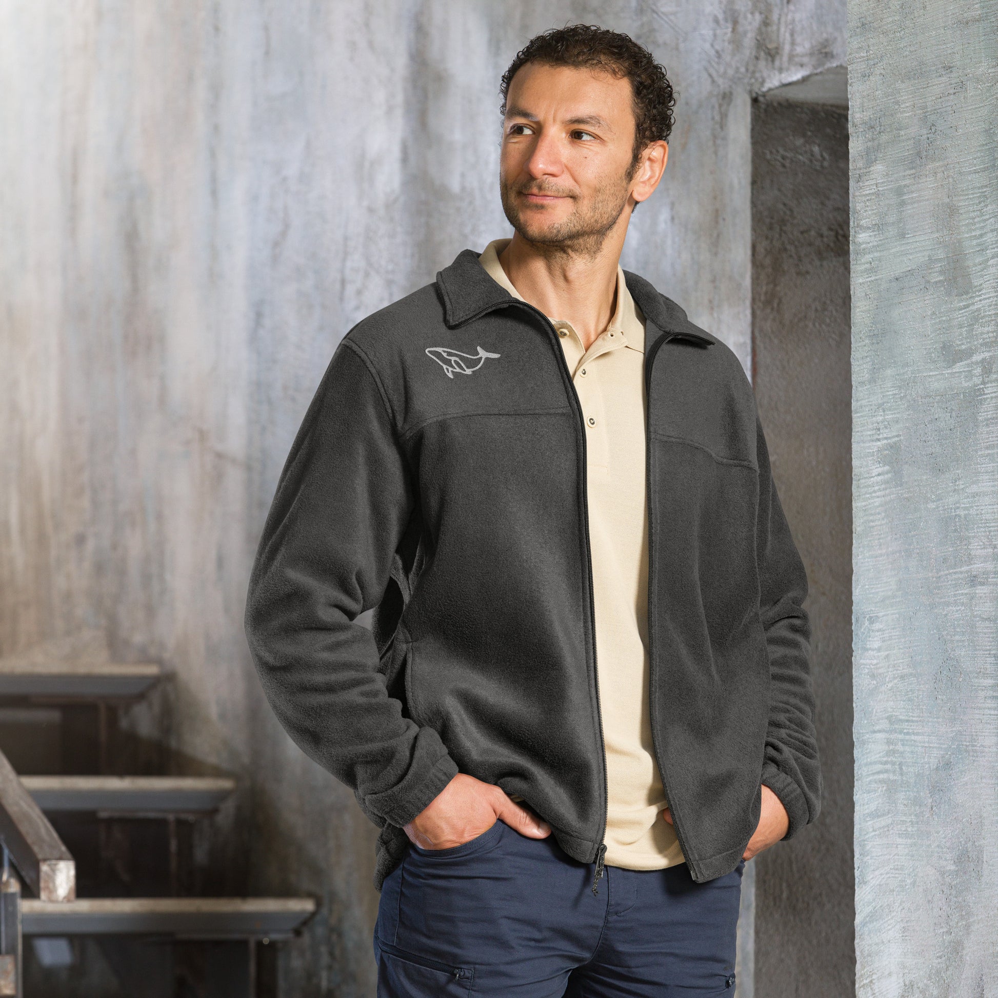 Unisex Columbia fleece jacket - Velora