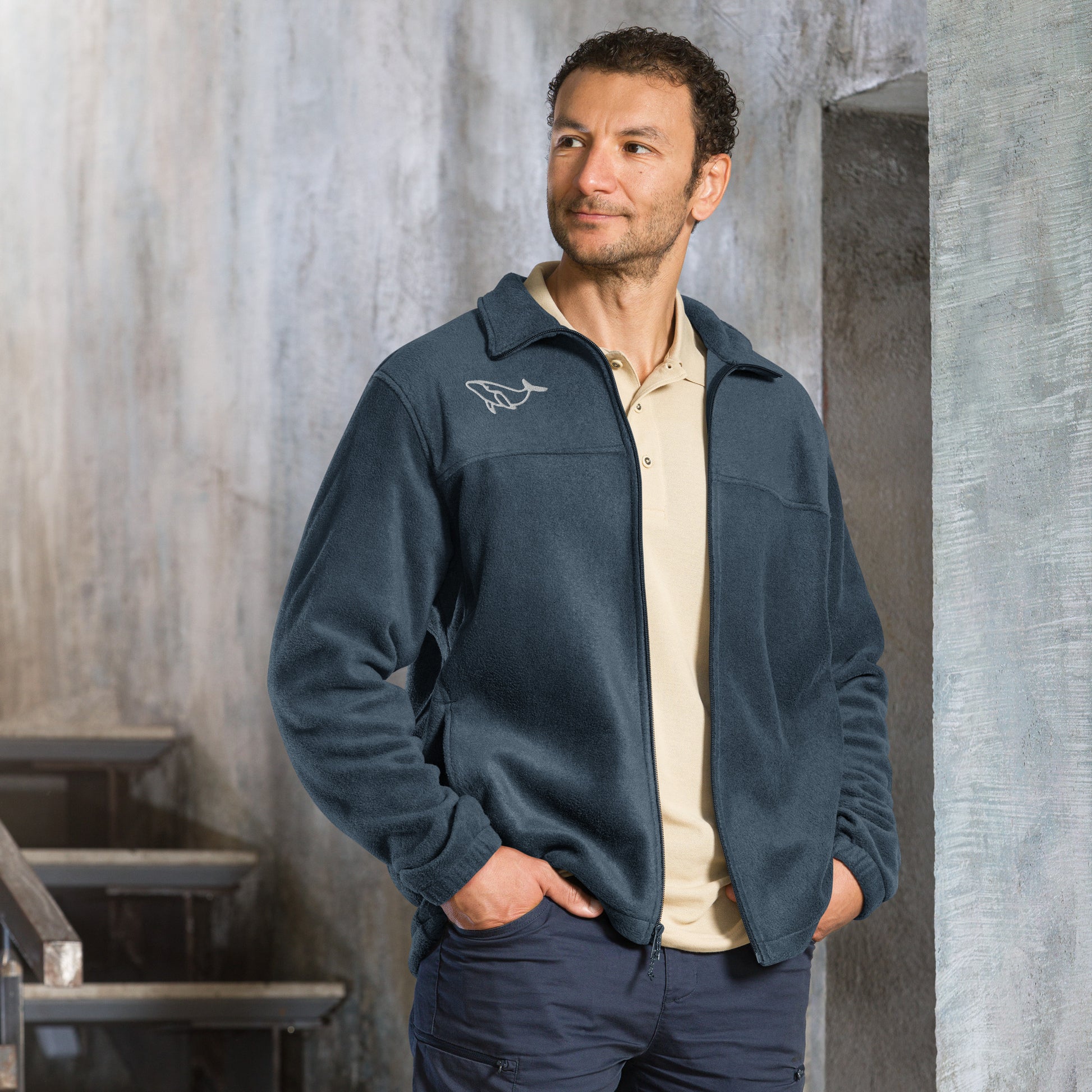 Unisex Columbia fleece jacket - Velora