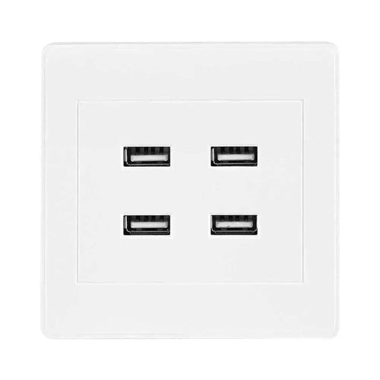 USB charging wall socket panel - Velora