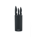 UTILITY KNIFE BLOCK (Round/Black) - Velora Luxury Fashion