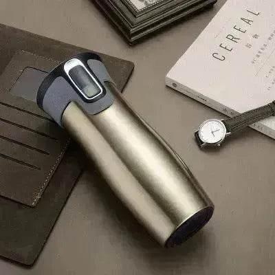 Vacuum Insulated Stainless Steel Travel Mugs Water Flask Thermal Tea Bottle - Velora