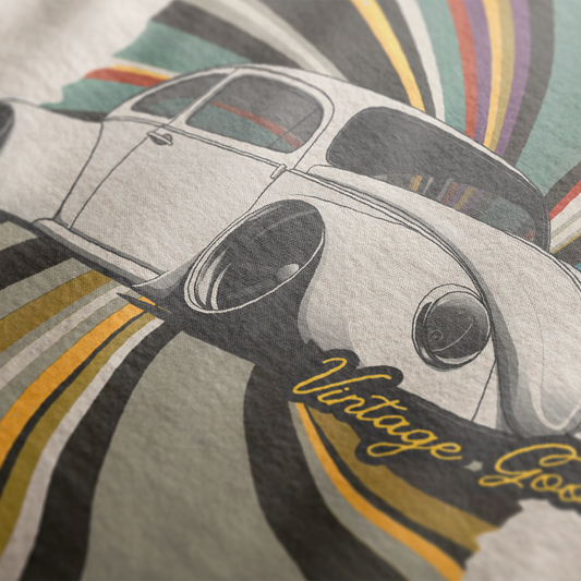Vintage Goods Bug Automotive Graphic Crewneck | Mens & Womens (Unisex) Sweater - Velora