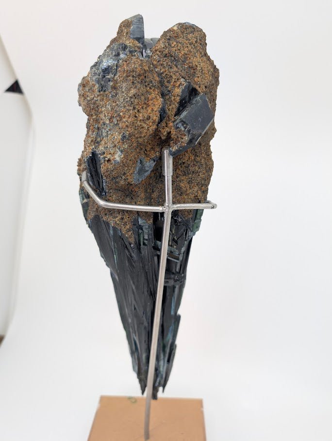 Vivianite Crystal - 1.9kg, 38cm Tall - Cabeca do Cachorro Claim, Amazonas, Brazil