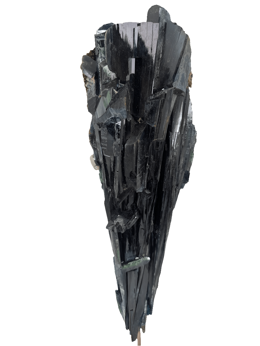 Vivianite Crystal - 1.9kg, 38cm Tall - Cabeca do Cachorro Claim, Amazonas, Brazil