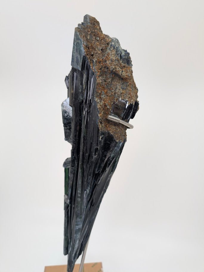 Vivianite Crystal - 1.9kg, 38cm Tall - Cabeca do Cachorro Claim, Amazonas, Brazil