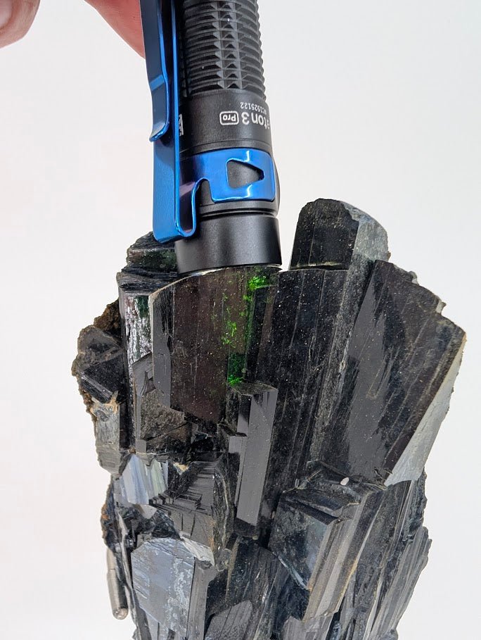 Vivianite Crystal - 1.9kg, 38cm Tall - Cabeca do Cachorro Claim, Amazonas, Brazil