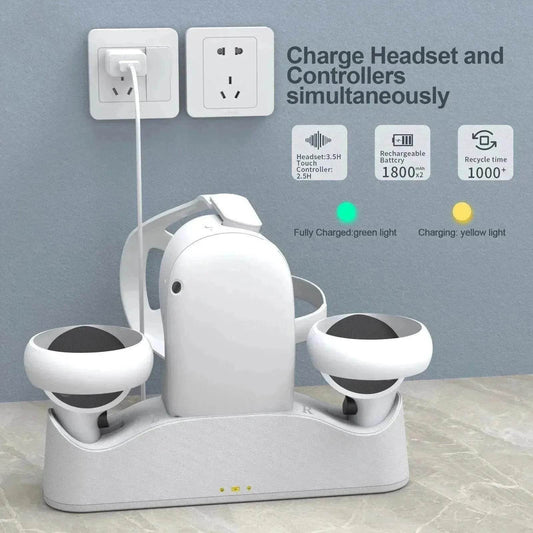 VR Glasses Handle Magnetic Charging Base - Velora