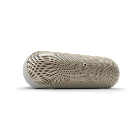 Beats Pill - Bluetooth Speaker and Portable Wireless Charger via USB-C - Up to 24 Hours Battery Life IP67 Water Resistant Apple & Android Compatible Built-in Microphone – Campagne Gold (Renewed)
