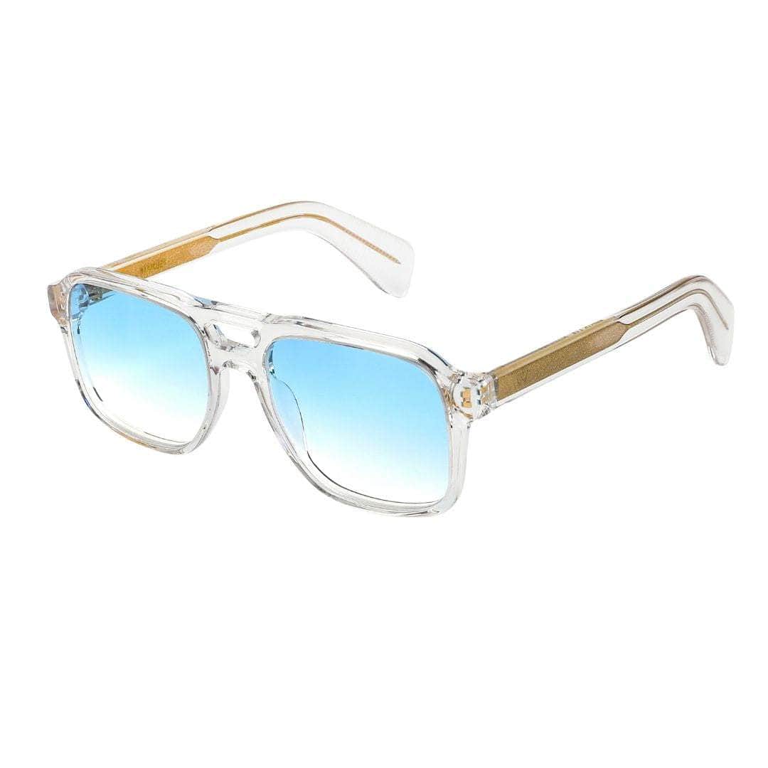MARLEY - Clear/Blue Gradient